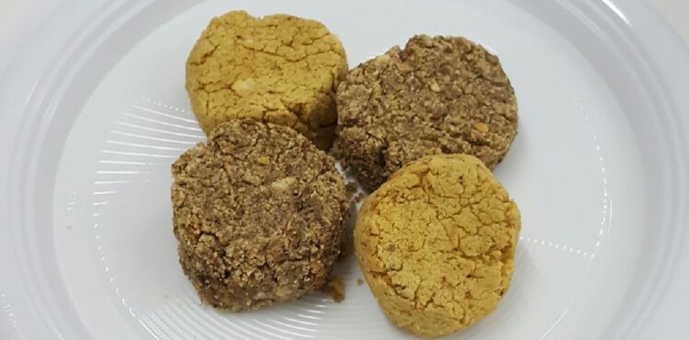 Doppio Burger di lenticchie e ceci